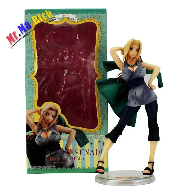 

21 Cm Figura Di Azione Anime Naruto Shippuden Tsunade Quinto Hokage Tsunade Giocattolo Modello