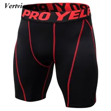 VERTVIE брендовые новые беговые фитнес-шорты для спортзала мужские повседневные Бодибилдинг быстросохнущие обтягивающие штаны Лоскутная спортивная одежда шорты