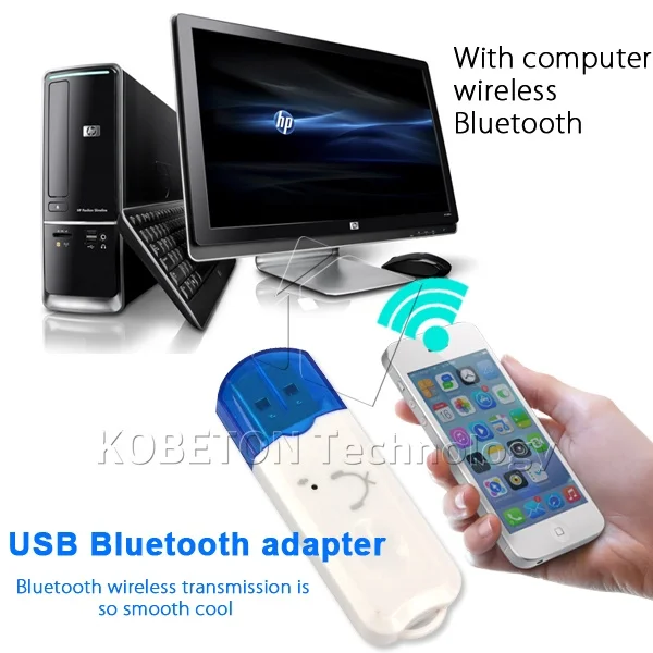 Беспроводной USB адаптер Kebidumei Blue Bluetooth V5.0 музыкальный ресивер для автомобиля