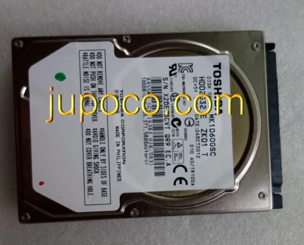 

Бесплатная доставка, Дисковый привод mk1060гб HDD2G32 E ZK01 DC + 5 В 100 А ГБ для автомобильных жестких дисков Denso, навигационные системы, сделано в Японии