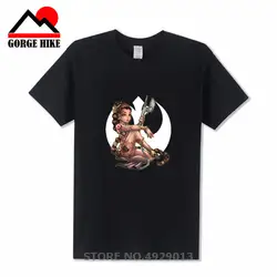 Camiseta принцесса Leia Rebel футболка femmina Мужская Повседневная футболка Женская Мальчики Звездные войны женская футболка Сейлор Мун на футболке