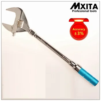 

14X18 10-150N.m (0-45MM) MXITA 3% OPEN Torque Wrench Adjustable Torque Wrench Interchangeable Hand Spanner