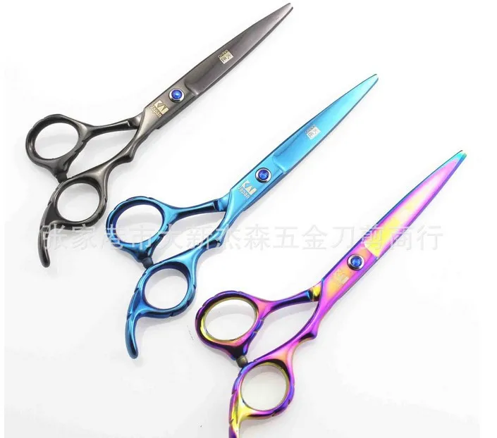 

2PCS Japan Kasho 6.0 INCH Professional Hairdressing Scissors Hair Cutting Tool Combination Package 3 color