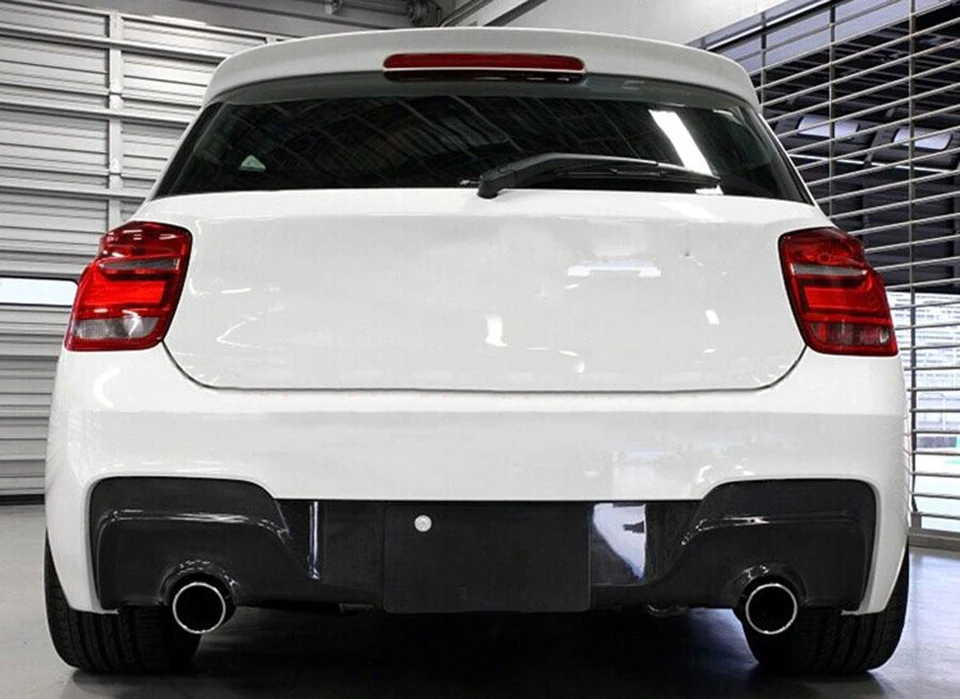 Автомобильный задний бампер для губ Диффузор для BMW 1 серии F20 M Sport M135i бампер только 2011- углеродного волокна/FRP