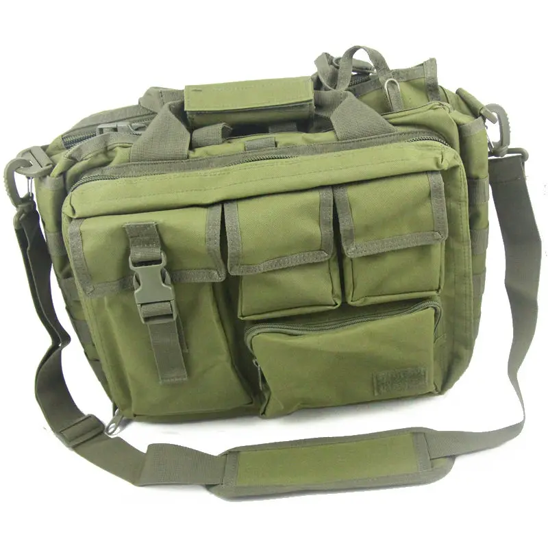 14 дюймов тактический Сумка для ноутбука охоты плечевой ремень Молл рюкзак Airsoft сумка для ноутбука