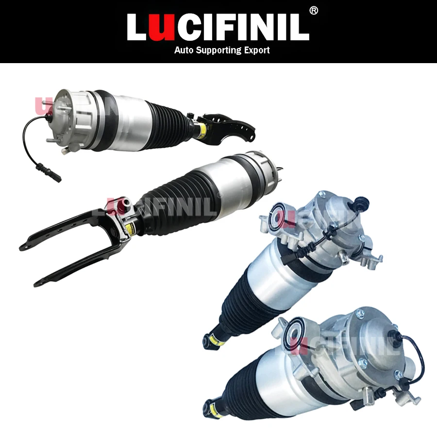 

LuCIFINIL New 1*Set 2011-2013 Front Shock Rear Air Spring Fit Audi Q7 VWTouareg Cayenne 958 7L5616019K(20K) 7P6616039N(40N)