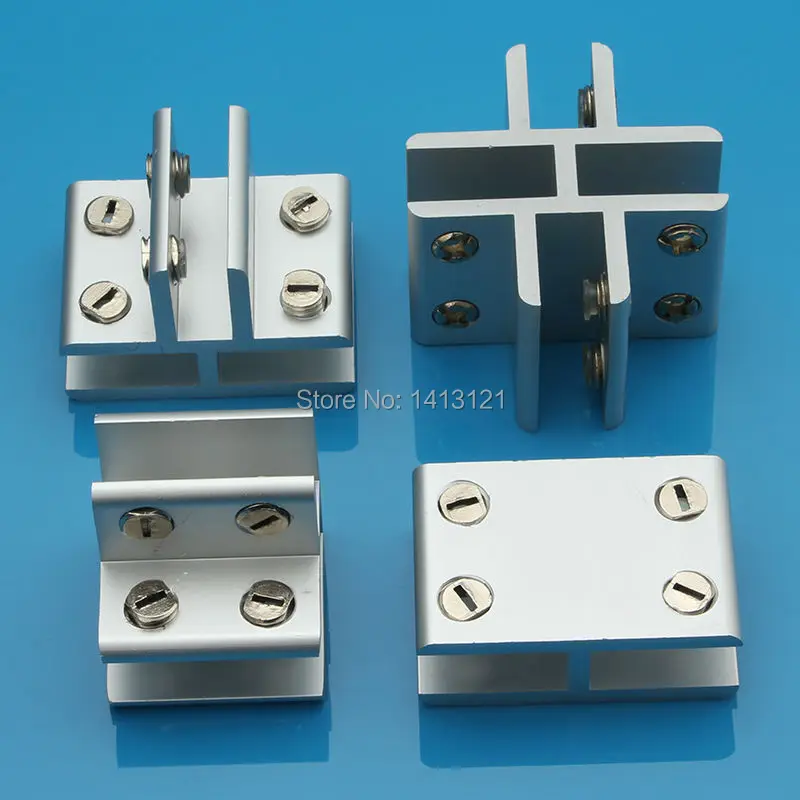 free shipping Aluminum glass clamp window clamp folder shelf connector