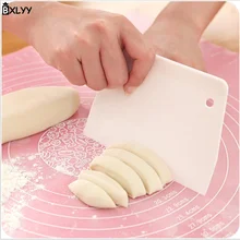 Bxlyy на год Лидер продаж трапециевидный пластиковый нож для теста кухня мерные ложки Аксессуары Рождество вечерние поставки торт accessories.7