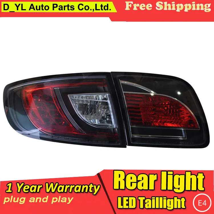 Car Styling Tail Lamp for Mazda3 M3 LED Tail Light 2006 2012 M3 New