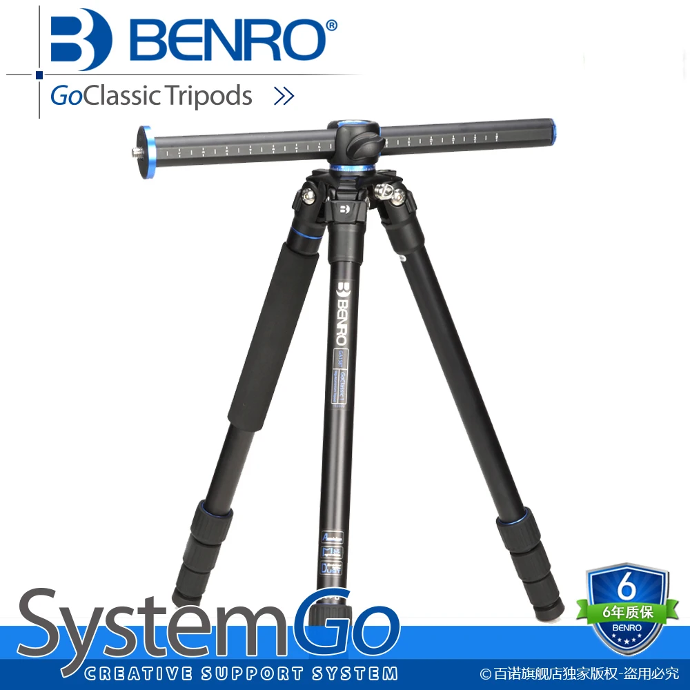 Benro Ga158t Professional Tripod Aluminum Camera Stand Monopod For Slr Micro Professional Camera