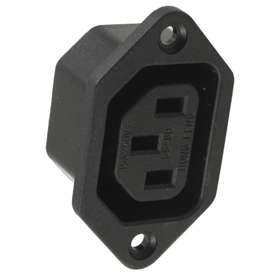 Топ AC 250V 10A IEC 320 C13 Панель Крепление разъем розетка черный|Кабели VGA| |