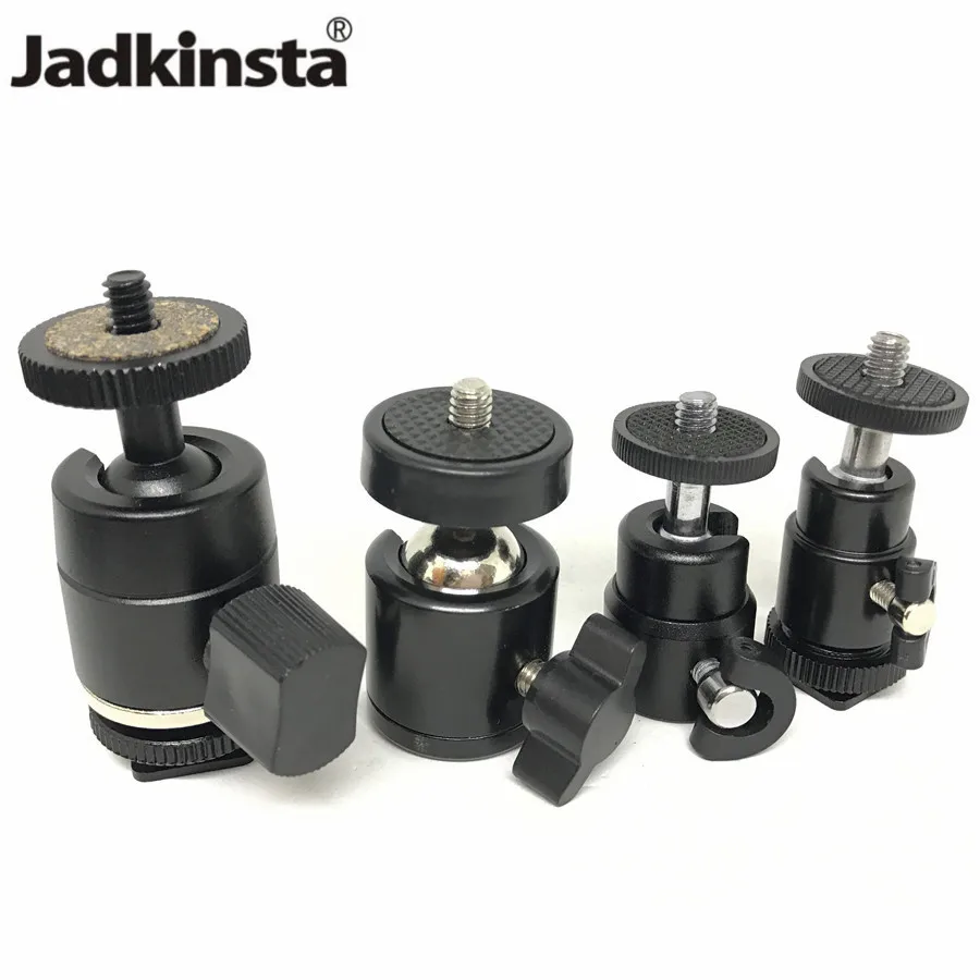 

Jadkinsta Camera Tripod Ball Head 360 Degree Mini Ballhead for Camera LED Light Monitor Photo Studio Accessories Ball Mount