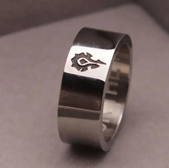 High Polished World of Warcraft The HORDE Ring Fight For Rings Game