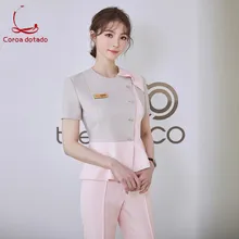 Женский летний салон красоты косметолог рабочая одежда мать и ребенок медсестры кожи менеджер рабочая одежда и брюки