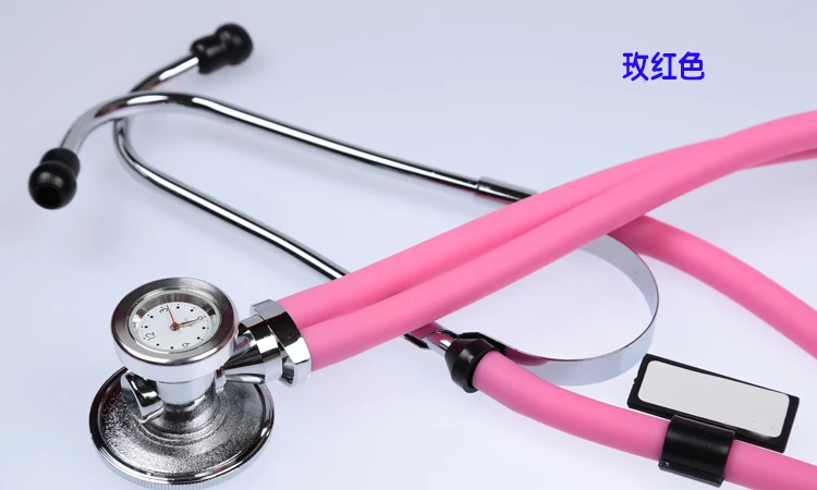 Diagnostic Tool Stethoscope Heart Child Adult Professional Doctor Use Multi Purpose Clock With stetoscopio Medical Equipment