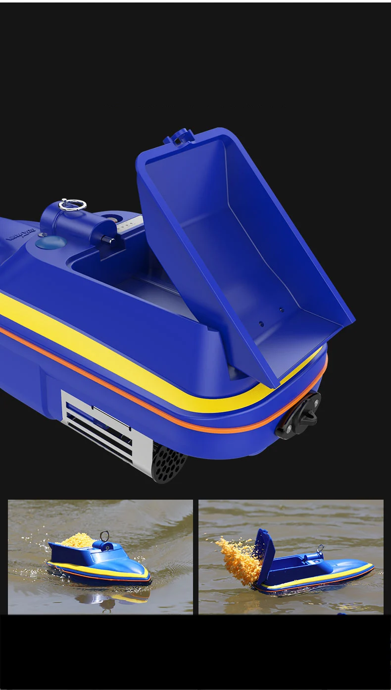 Беспроводное гнездовое дистанционное управление лодка бросание открытый резервуар рыболовное снаряжение мини пульт дистанционного управления лодка 2,4 г Смарт гнездо корабль игрушка
