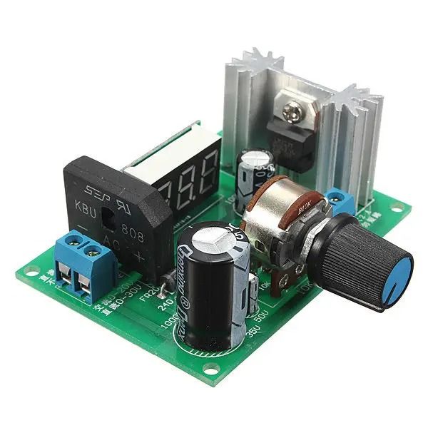 Dsha New Hot Lm317 Adjustable Voltage Regulator Stepdown Power Supply