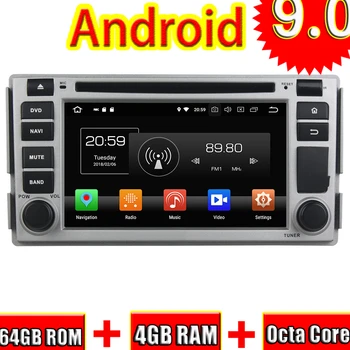 

Topnavi 6.2'' Octa Core Android 9.0 Car DVD Multimedia Player For Hyundai Santa fe 2005 Audio Radio Stereo 2DIN GPS Navigation
