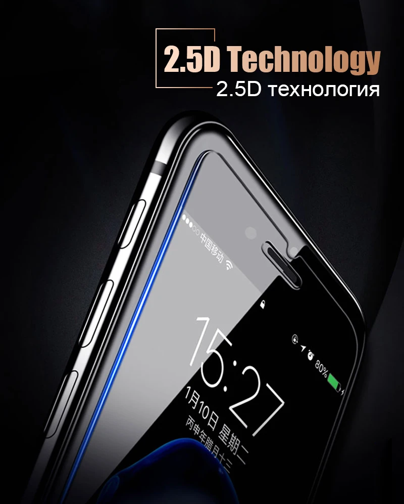 9H Protective Glass For iPhone 6 7 5 S SE 6s 8 Screen Protector iPhone 7 Xs Max Xr Tempered Glass On iPhone X 6 S 7 8 Plus Glass