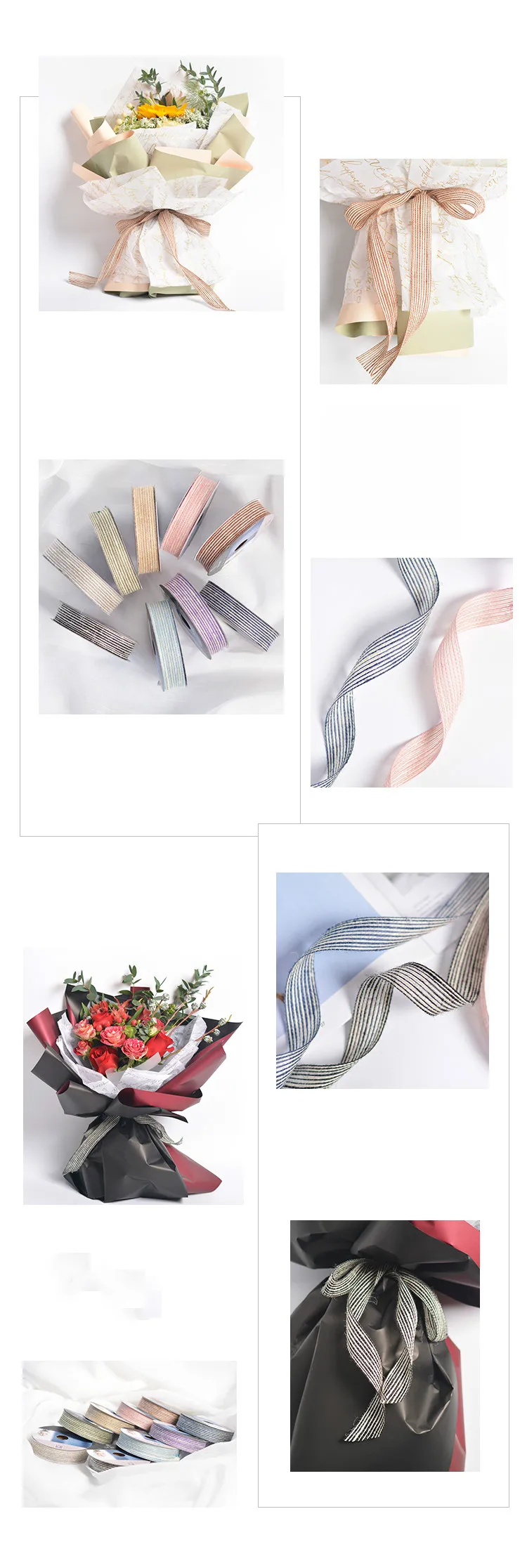15 Yrds натуральный хлопок и лен цветочные ленты для упаковки вечерние ленты для домашнего декора DIY ремесла подарочная упаковка Швейные аксессуары