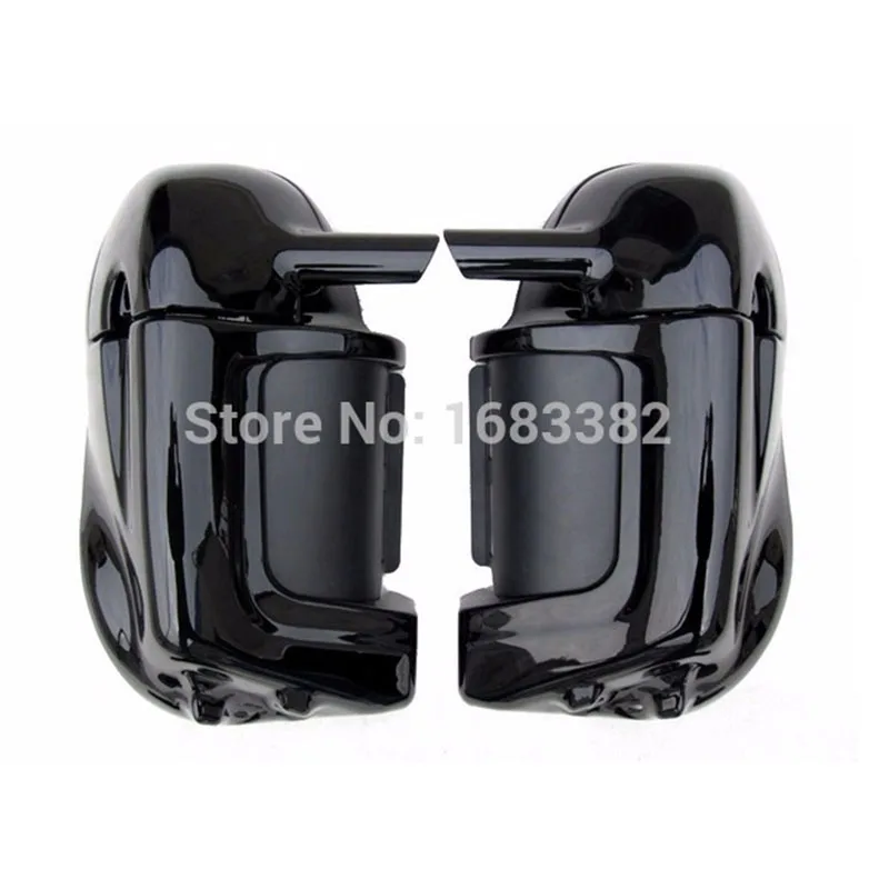 

Glossy Vivid Black Lower vented Fairing Fit FOR harley ROAD KING GLIDE FLHT