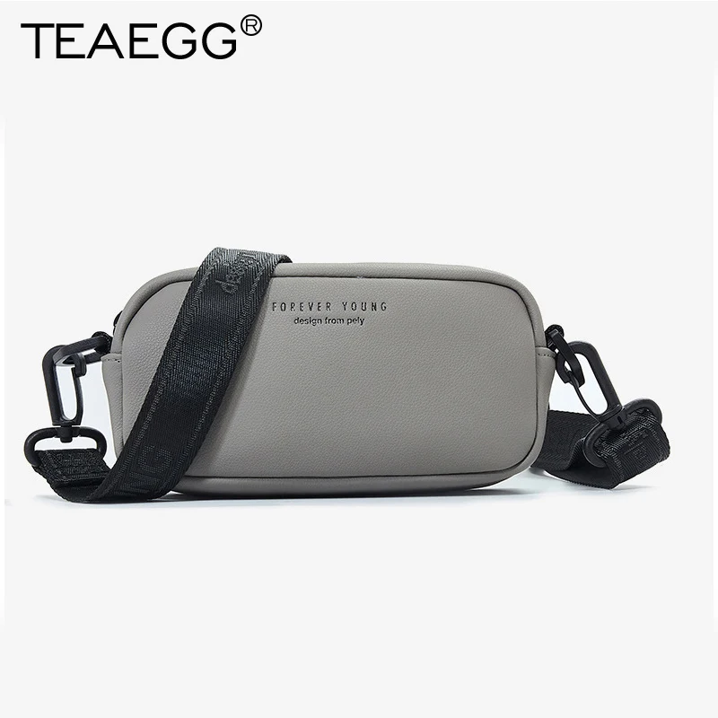 TEAEGG, женские сумки через плечо с буквенным принтом, сумки-мессенджеры из коровьей кожи, женские школьные сумки с клапаном - Цвет: Gray