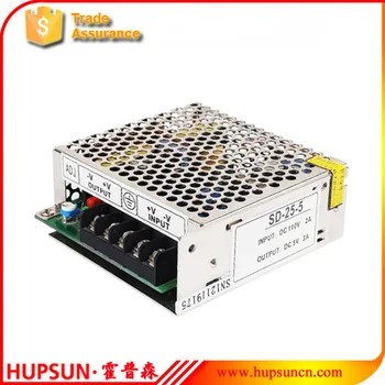 

SD-25 fonte 25W 5v DC to DC power supply input 24vdc 36vdc to 5v 5A switching source LED driver transformer