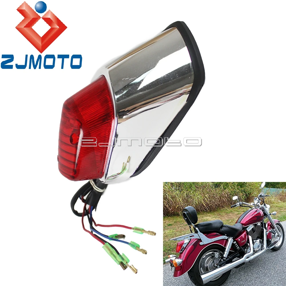 Универсальный задний фонарь для мотоцикла Yamaha Suzuki Honda Shadow Saber 1100 VT1100C2 VT400 VT750 стоп