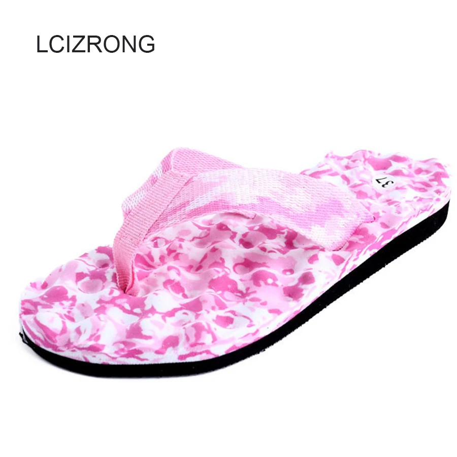 camo flip flops womens