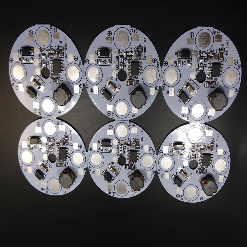 

4 Pieces LED Driver Board 12V 24V 36V 48V 60V 8W Motorcycle e-bike LED Light