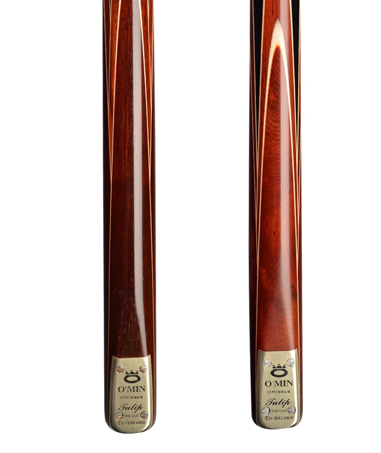 Оригинальный O'Min в форме тюльпана от Одна деталь 3/4 Разделение Кии для снукера 9,5-10 мм наконечник Профессиональный золы деревянный вал с