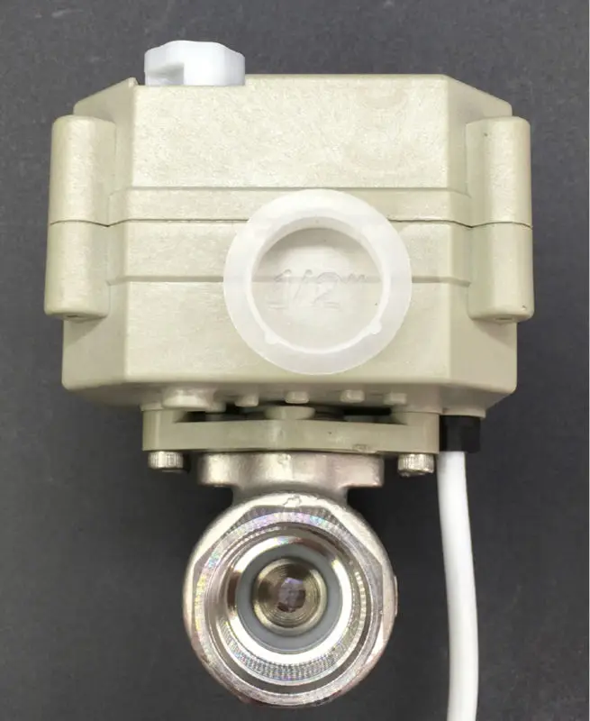 TF15-S2-B Stainelss Сталь DN15 моторизованный шаровой клапан с ручной колеса BSP/NPT 1/2 ''DC12V или DC24V 2/3/5/7 провода из металла Шестерни CE