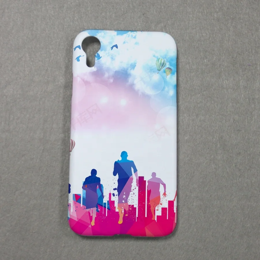 

2018 Hot Sell For iPhone XR Blank 3D Plastic Mobile Back Case Sublimation Phone Cover