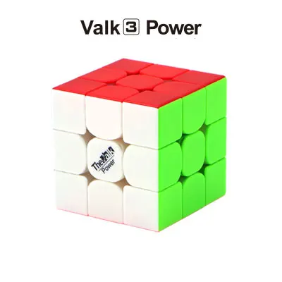 Qi Mofangge Valk3 серия Valk3 мощность 3X3X3 магнитный мини волшебный скоростной куб позиция головоломка для WCA волшебный куб на магнитах - Цвет: Valk3 power Magentic