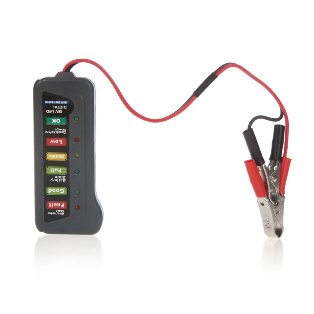 12V Car Motorcycle Battery Test Alternator Tester Digital Diagnostic Analyzer | Автомобили и мотоциклы