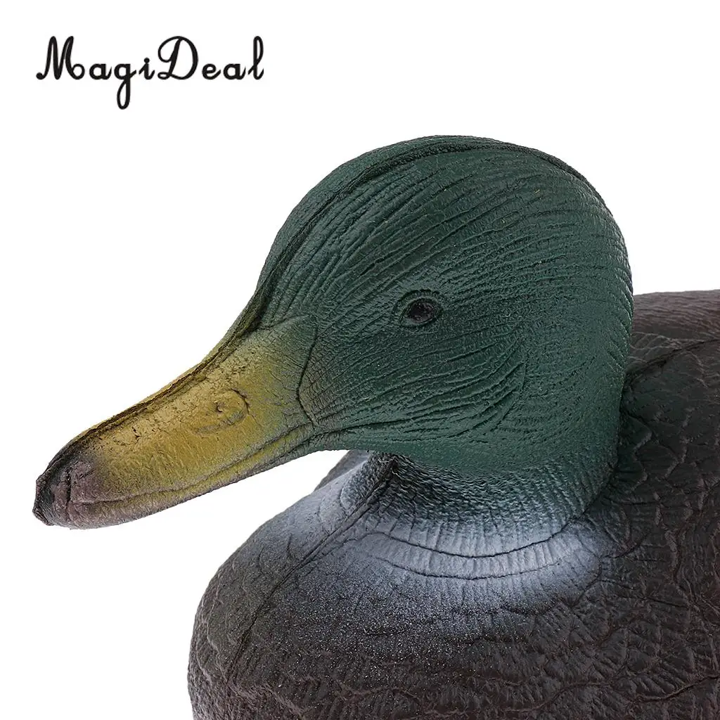 MagiDeal Bow XPE Fishing Hunting Duck Decoy Drake Floating Keel Male Duck