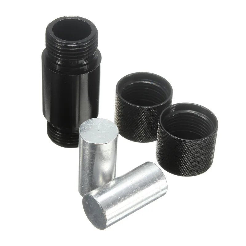 

5 parts Aluminum Pollen Press Tobacco Compressor Works With Herb Grinder Tobacco Herb Spice Crusher Grinder -Lipstick Design