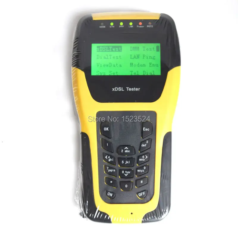 

ST332B G.FAST Tester VDSL VDSL2 Tester for xDSL Line test and Maintenance Tools (ADSL/ADSL2/ADSL2+/VDSL2 /READSL)