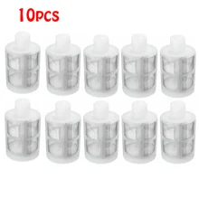 10 шт пластиковые сетчатые фильтры из нержавеющей стали, используемые с силиконовым сифоном для домашнего пивоварения