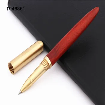 

Luxury quality 522 Red wood Business office Rollerball Pen New Listed school gift pen