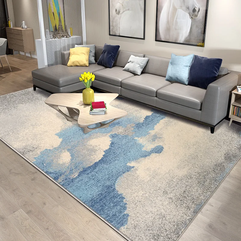 Средиземноморский ковер для гостиной, домашний декор, ковер для спальни, дивана, журнального столика, коврик для кабинета, толстый Полипропиленовый Коврик