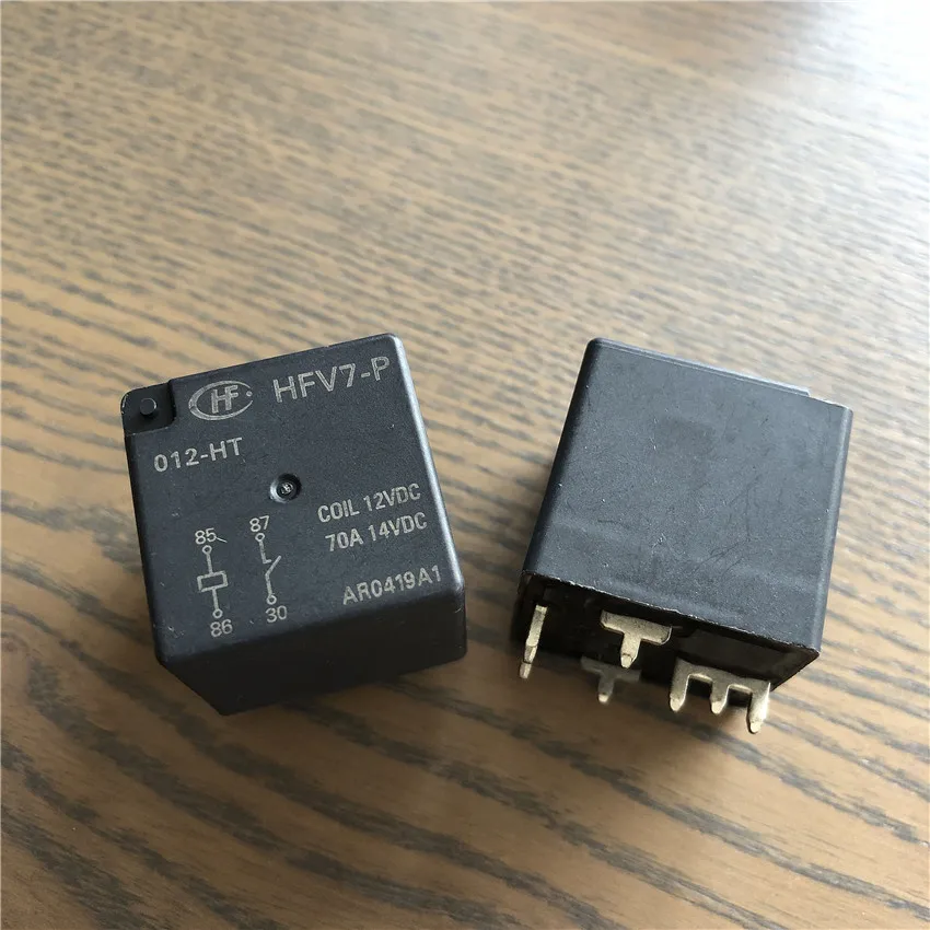 HFV7-P/012-HT HFV7-P/012-HST автомобильное реле 70A 12VDC 4 контакта | Обустройство дома