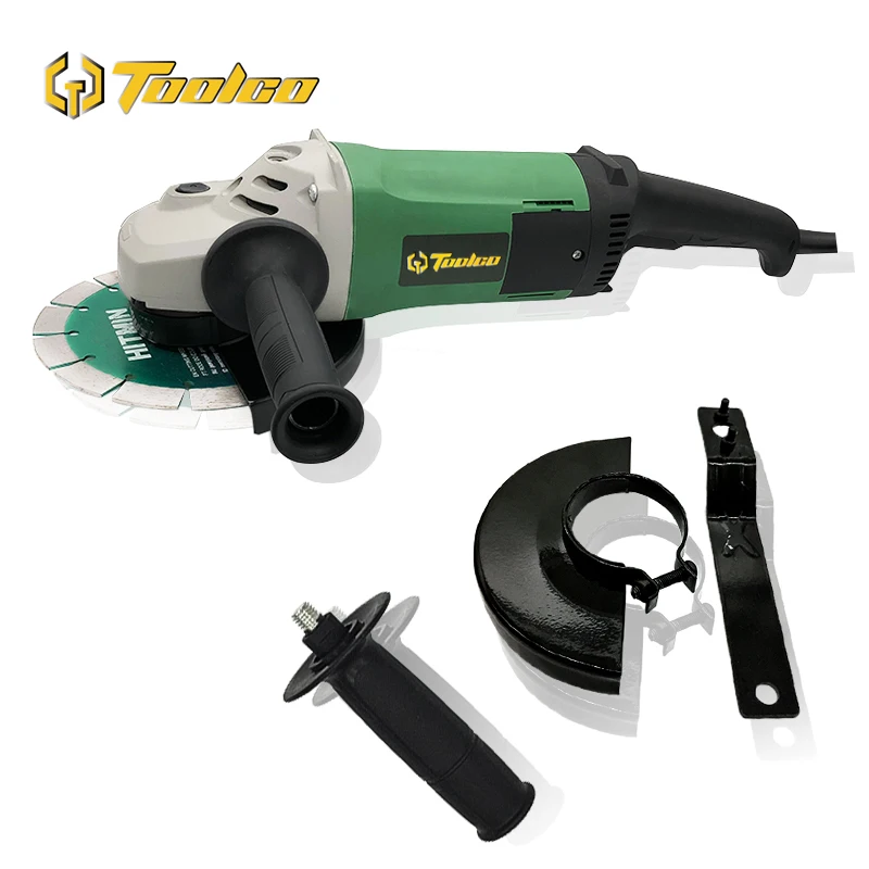 

Toolgo High Quality 2600W Angle Grinder Metal Polishing Stone Cutting Disc Diameter 230mm Multi-functional Power Tool