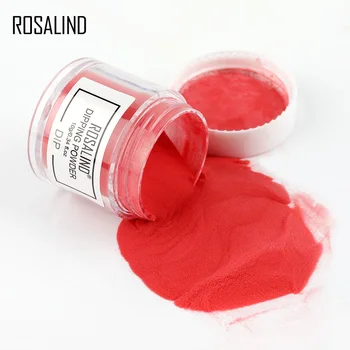 

ROSALIND Dipping Powder 10g Nail Manicure Sparkle Glitter without Lamp Cure Nail Art long lasting Natural Dry Dip Powder System
