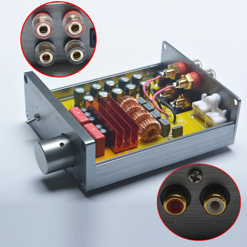 NEW Breeze Audio HiFi Class 2 0 Audio Stereo Digital Power Amplifier TPA3116 Advanced 50W 50W