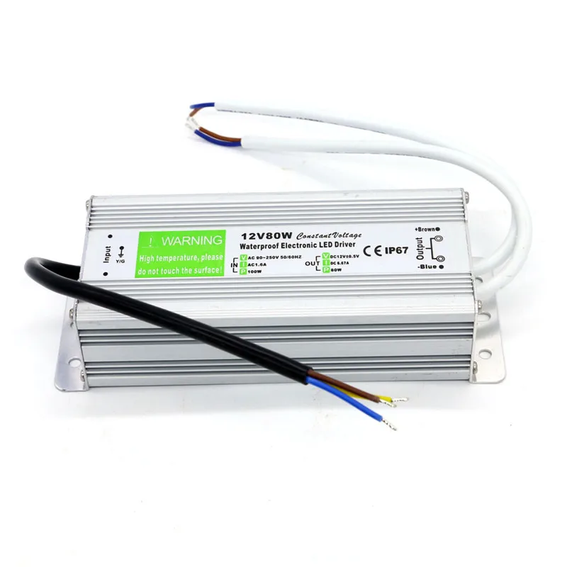 12V 80W waterproof power supply-2