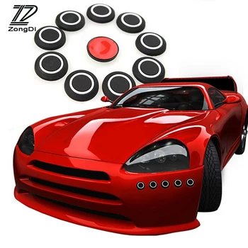 

ZD 10X 3D Car Styling Crash Funny body Stickers for Lada Toyota Corolla c-hr Avensis RAV4 Auris Honda Civic Accord Fit CRV 2017