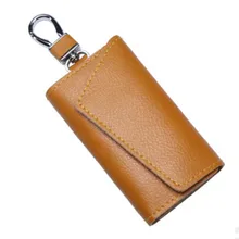 Многофункциональный мужской держатель для ключей из натуральной кожи и женский кошелек чехол для автомобиль Volkswagen Универсальный