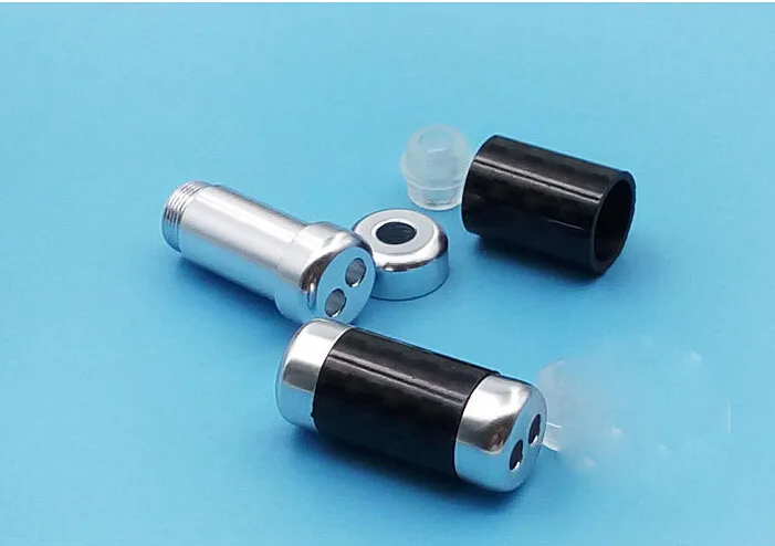 10pcs Aluminium Alloy Carbon Super Light Headphone Earphone Cable Splitter Adapter Plug For DIY Custom