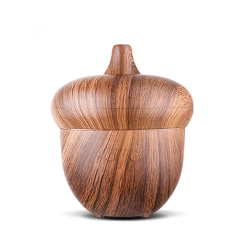 

GIAHOL USB Pine Cone Humidifier Cool-Mist Oil Diffuser Aroma Aromatherapy Diffuser Humidificador With Light Air Humidifier